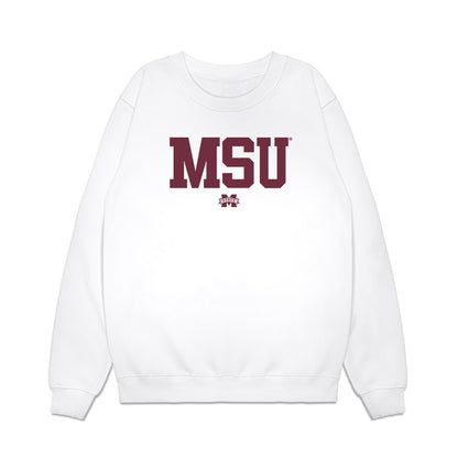 Mississippi State - NCAA Men's Basketball : - Team Caricature Premium Crewneck Sweatshirt-0