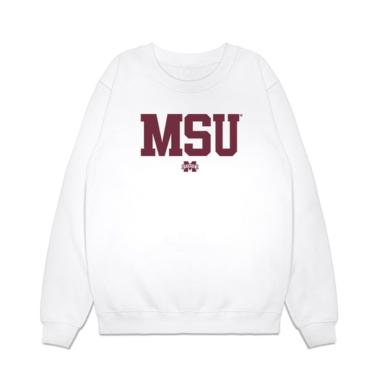 Mississippi State - NCAA Men's Basketball : - Team Caricature Premium Crewneck Sweatshirt-0