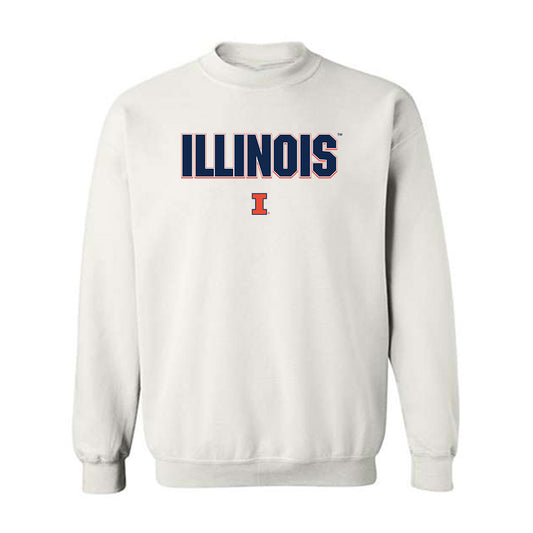 Illinois - NCAA Men's Basketball : - Caricature Crewneck Sweatshirt-0