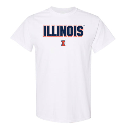 Illinois - NCAA Men's Basketball : - Caricature T-Shirt-0