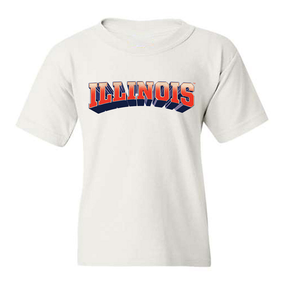 Illinois - NCAA Men's Basketball : - Youth T-Shirt-0