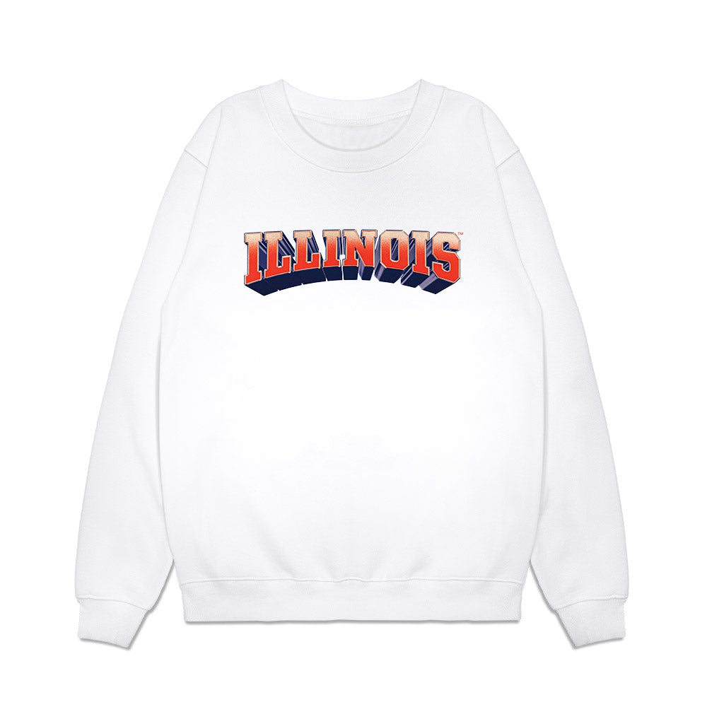 Illinois - NCAA Men's Basketball : - Premium Crewneck Sweatshirt-0