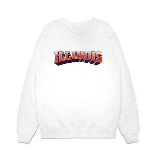 Illinois - NCAA Men's Basketball : - Premium Crewneck Sweatshirt-0