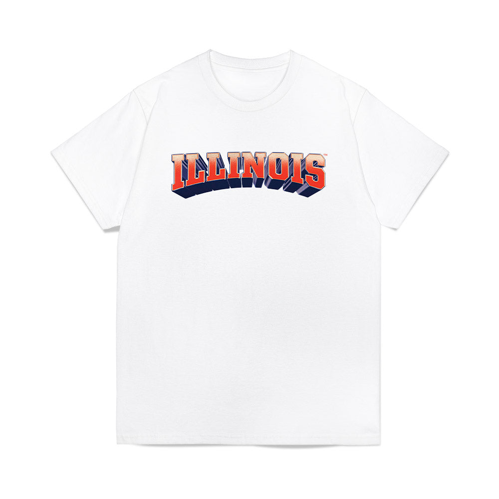 Illinois - NCAA Men's Basketball : - Premium T-Shirt-0