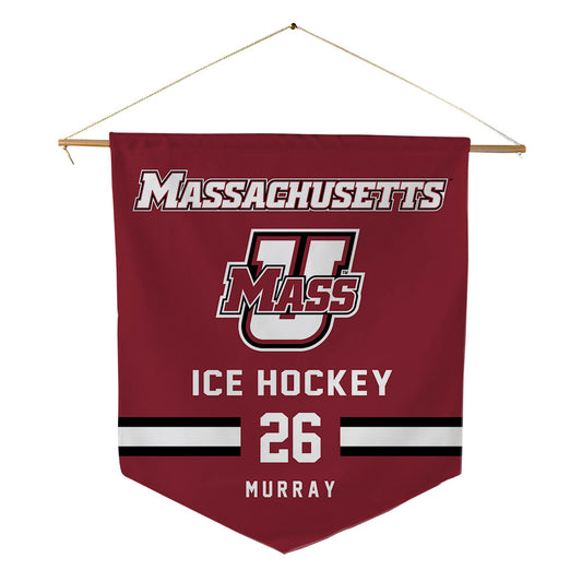 UMass - NCAA Men's Ice Hockey : Owen Murray - Pennant - 18" x 21"-0