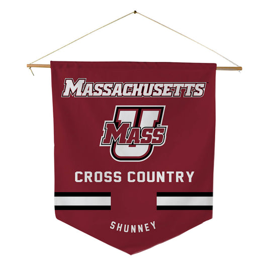 UMass - NCAA Women's Cross Country : Rylee Shunney - Pennant - 18" x 21"-0