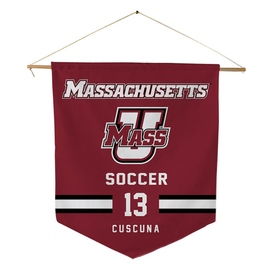 UMass - NCAA Women's Soccer : Skye Cuscuna - Pennant - 18" x 21"-0