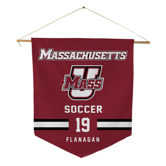 UMass - NCAA Women's Soccer : Sarah Flanagan - Pennant - 18" x 21"-0