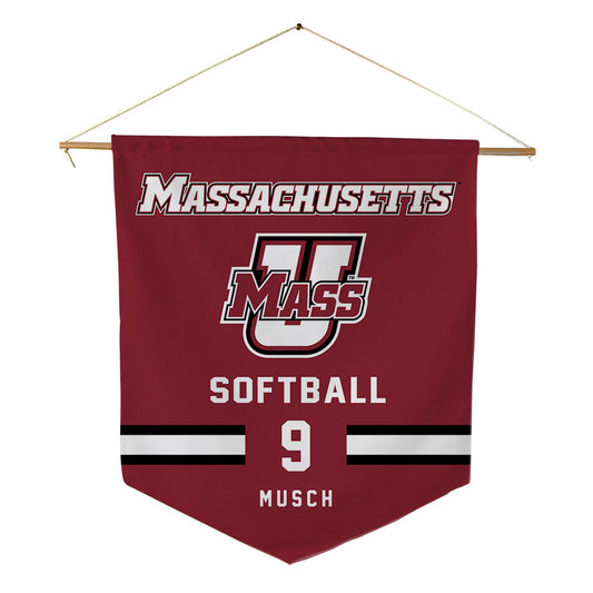 UMass - NCAA Softball : Brooke Musch - Pennant - 18" x 21"-0