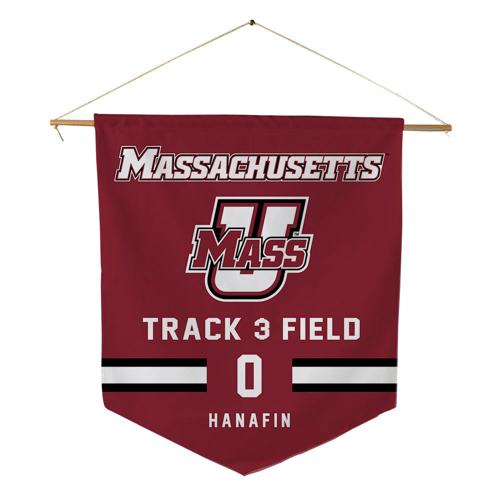 UMass - NCAA Women's Track & Field : Grace Hanafin - Pennant - 18" x 21"-0