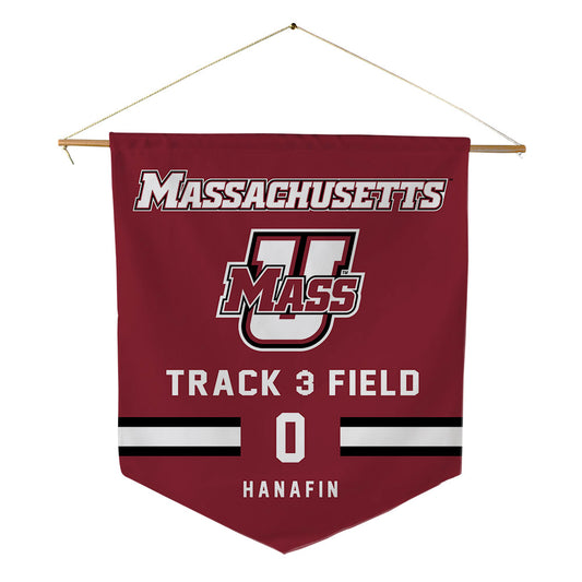 UMass - NCAA Women's Track & Field : Grace Hanafin - Pennant - 18" x 21"-0