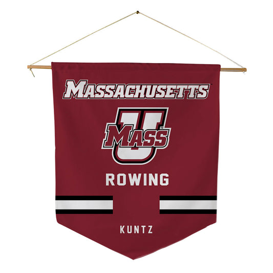 UMass - NCAA Women's Rowing : Lily Kuntz - Pennant - 18" x 21"-0
