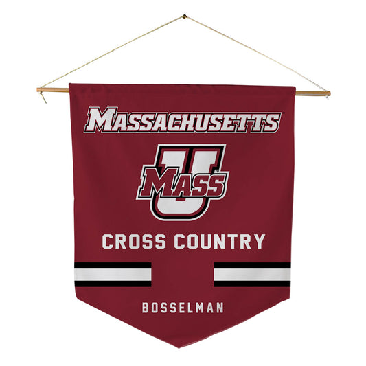 UMass - NCAA Women's Cross Country : Ella Bosselman - Pennant - 18" x 21"-0