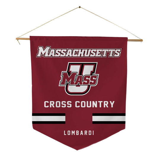 UMass - NCAA Women's Cross Country : Leann Lombardi - Pennant - 18" x 21"-0