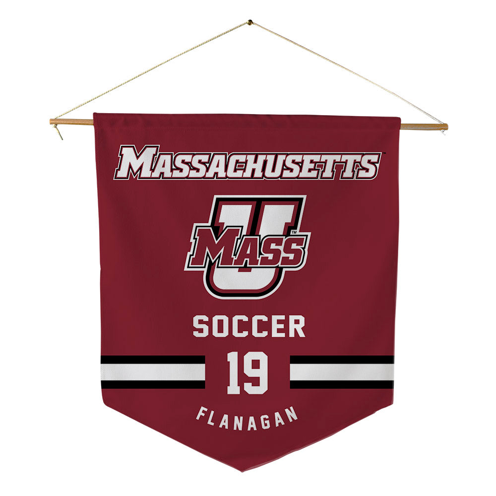 UMass - NCAA Women's Soccer : Sarah Flanagan - Pennant - 18" x 21"-0
