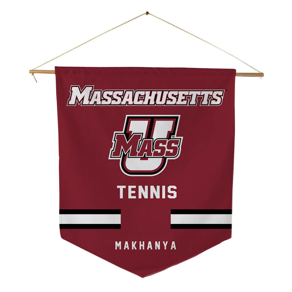 UMass - NCAA Women's Tennis : Owethu Makhanya - Pennant - 18" x 21"-0