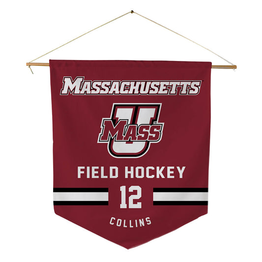 UMass - NCAA Women's Field Hockey : Alexa Collins - Pennant - 18" x 21"-0