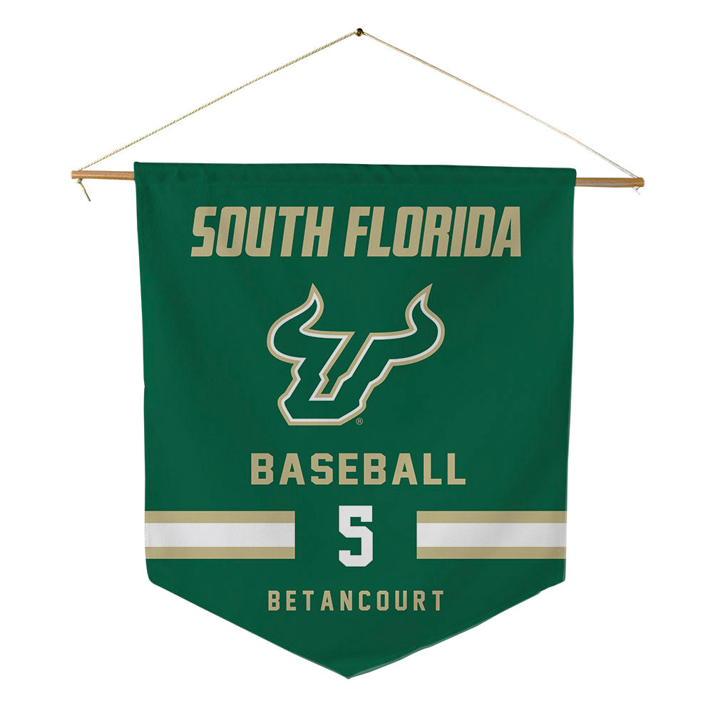 USF - NCAA Baseball : Rafael Betancourt - Pennant - 18" x 21"-0