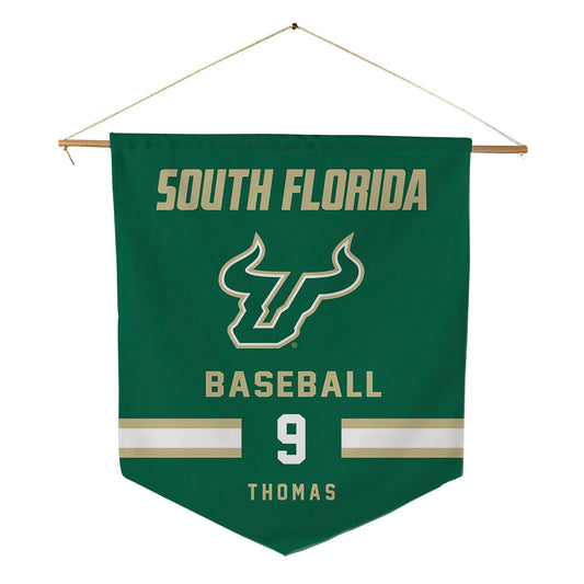 USF - NCAA Baseball : Eli Thomas - Pennant - 18" x 21"-0