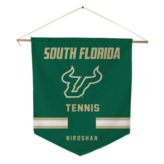 USF - NCAA Women's Tennis : Dharani Niroshan - Pennant - 18" x 21"-0