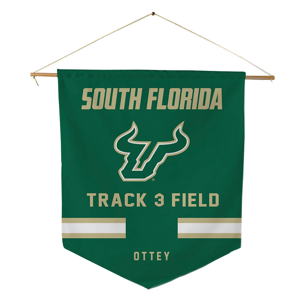 USF - NCAA Men's Track & Field : Corey Ottey - Pennant - 18" x 21"-0