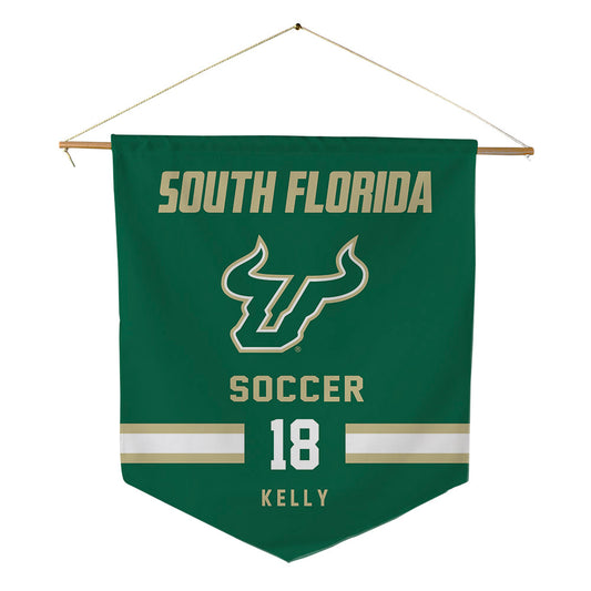 USF - NCAA Women's Soccer : Regan Kelly - Pennant - 18" x 21"-0