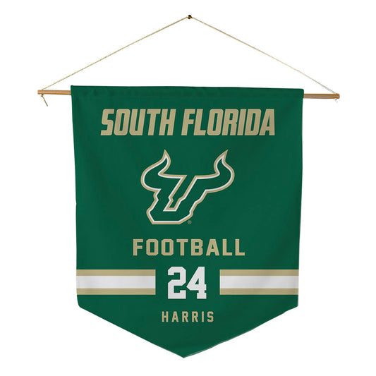 USF - NCAA Football : Mac Harris - Pennant - 18" x 21"-0