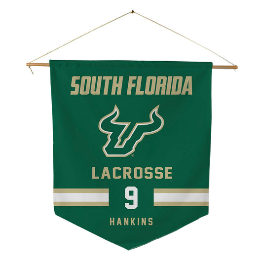 USF - NCAA Women's Lacrosse : Lucy Hankins - Pennant - 18" x 21"-0
