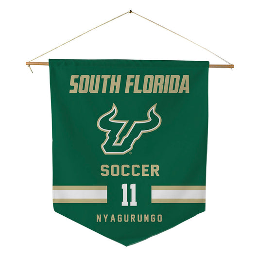 USF - NCAA Men's Soccer : Brandon Nyagurungo - Pennant - 18" x 21"-0