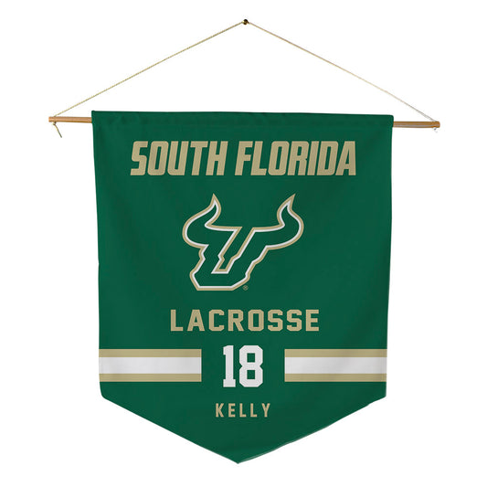 USF - NCAA Women's Lacrosse : natalie kelly - Pennant - 18" x 21"-0