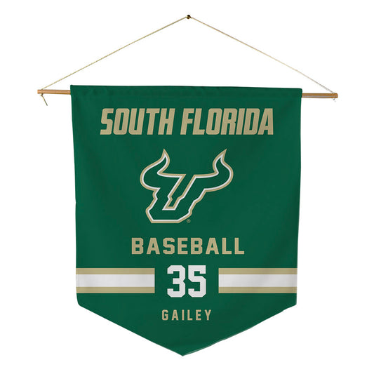 USF - NCAA Baseball : Lawson Gailey - Pennant - 18" x 21"-0