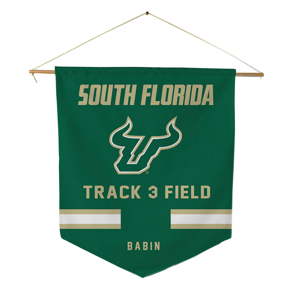 USC - NCAA Men's Track & Field : Kobe Babin - Pennant - 18" x 21"-0