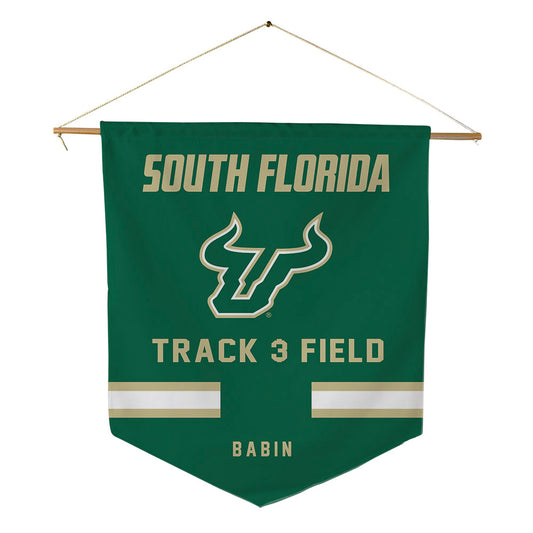 USC - NCAA Men's Track & Field : Kobe Babin - Pennant - 18" x 21"-0