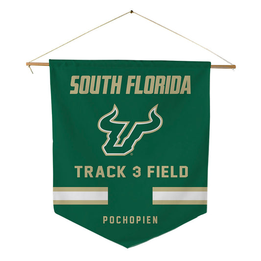 USF - NCAA Men's Track & Field : Nikodem Pochopien - Pennant - 18" x 21"-0