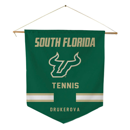 USF - NCAA Women's Tennis : Amelie Drukerova - Pennant - 18" x 21"-0