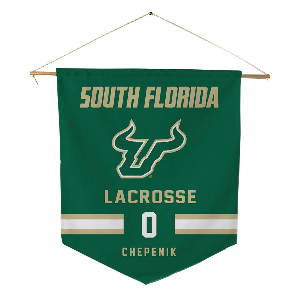 USF - NCAA Women's Lacrosse : Sofia Chepenik - Pennant - 18" x 21"-0