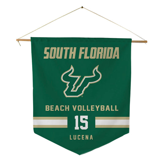 USF - NCAA Beach Volleyball : Raissa Lucena - Pennant - 18" x 21"-0