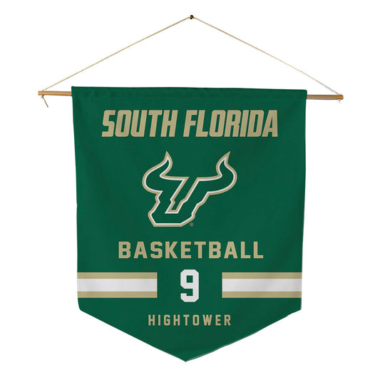 USF - NCAA Men's Basketball : Gavin Hightower - Pennant - 18" x 21"-0