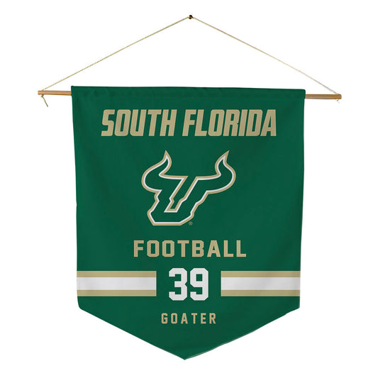 USF - NCAA Football : Luke Goater - Pennant - 18" x 21"-0