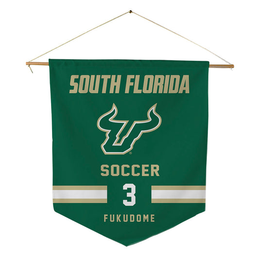 USF - NCAA Men's Soccer : Kohsuke Fukudome - Pennant - 18" x 21"-0