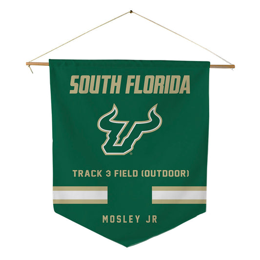 USF - NCAA Men's Track & Field : Kendell Mosley Jr - Pennant - 18" x 21"-0