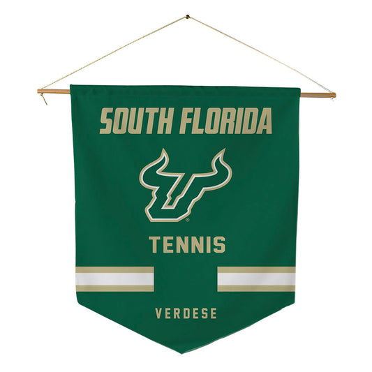 USF - NCAA Men's Tennis : Guglielmo Verdese - Pennant - 18" x 21"-0