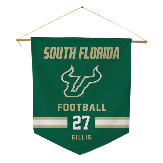 USF - NCAA Football : Jermichael Gillis - Pennant - 18" x 21"-0