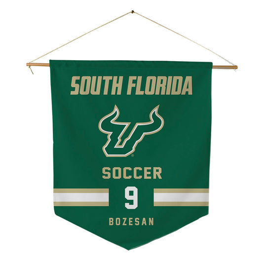 USF - NCAA Men's Soccer : Fabio Bozesan - Pennant - 18" x 21"-0