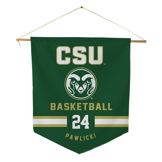 Colorado State - NCAA Women's Basketball : Olivia Pawlicki - Pennant - 18" x 21"-0