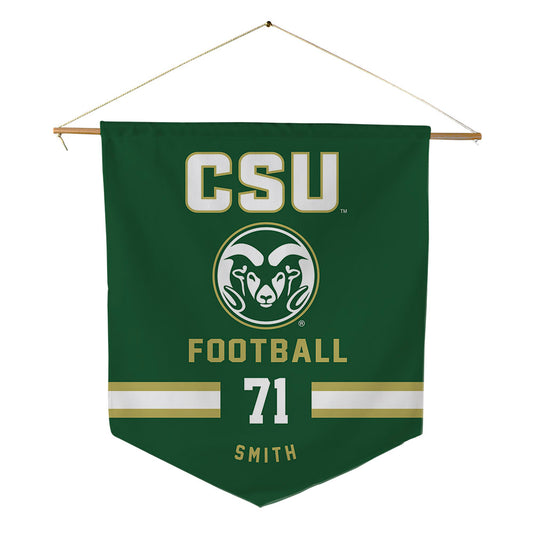 Colorado State - NCAA Football : Zachariah Smith - Pennant - 18" x 21"-0