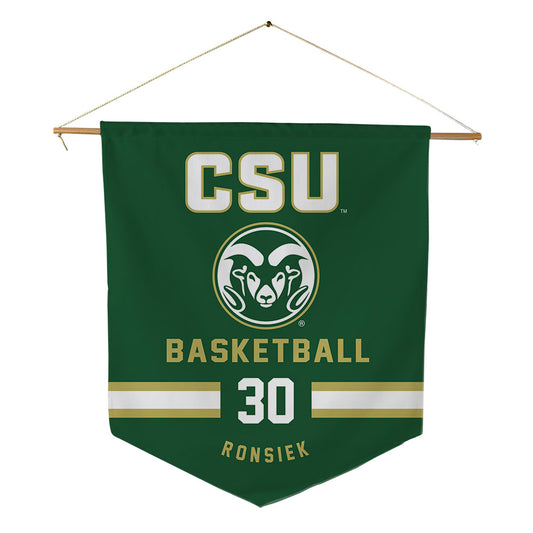 Colorado State - NCAA Women's Basketball : Hannah Ronsiek - Pennant - 18" x 21"-0