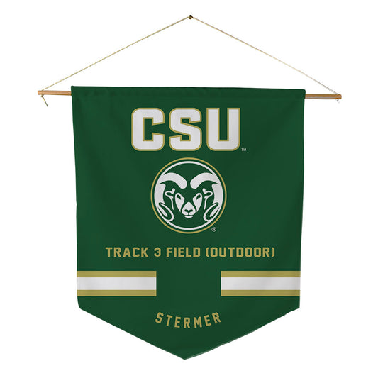 Colorado State - NCAA Women's Track & Field : Mali Stermer - Pennant - 18" x 21"-0