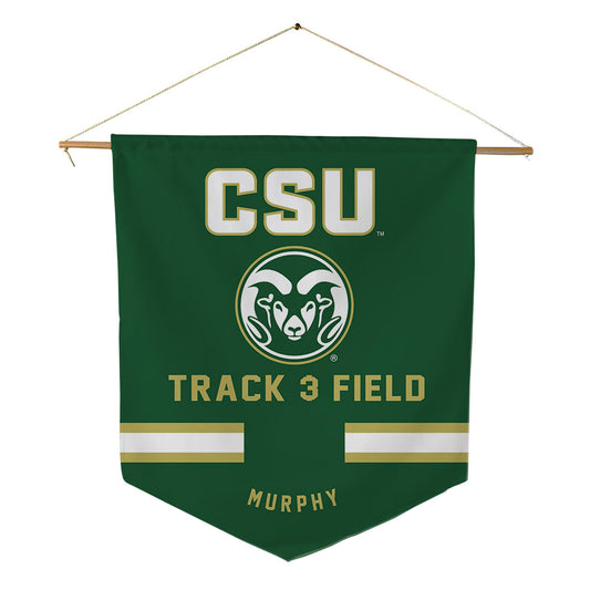 Colorado State - NCAA Men's Track & Field : Emmett Murphy - Pennant - 18" x 21"-0
