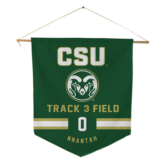 Colorado State - NCAA Women's Track & Field : Joy Nnantah - Pennant - 18" x 21"-0